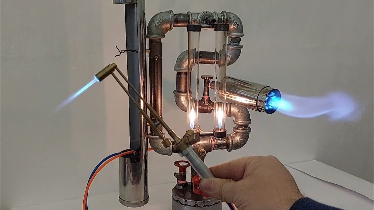 3-in-1 Jet Torch – Insane Blue Flame Setup! 🔥