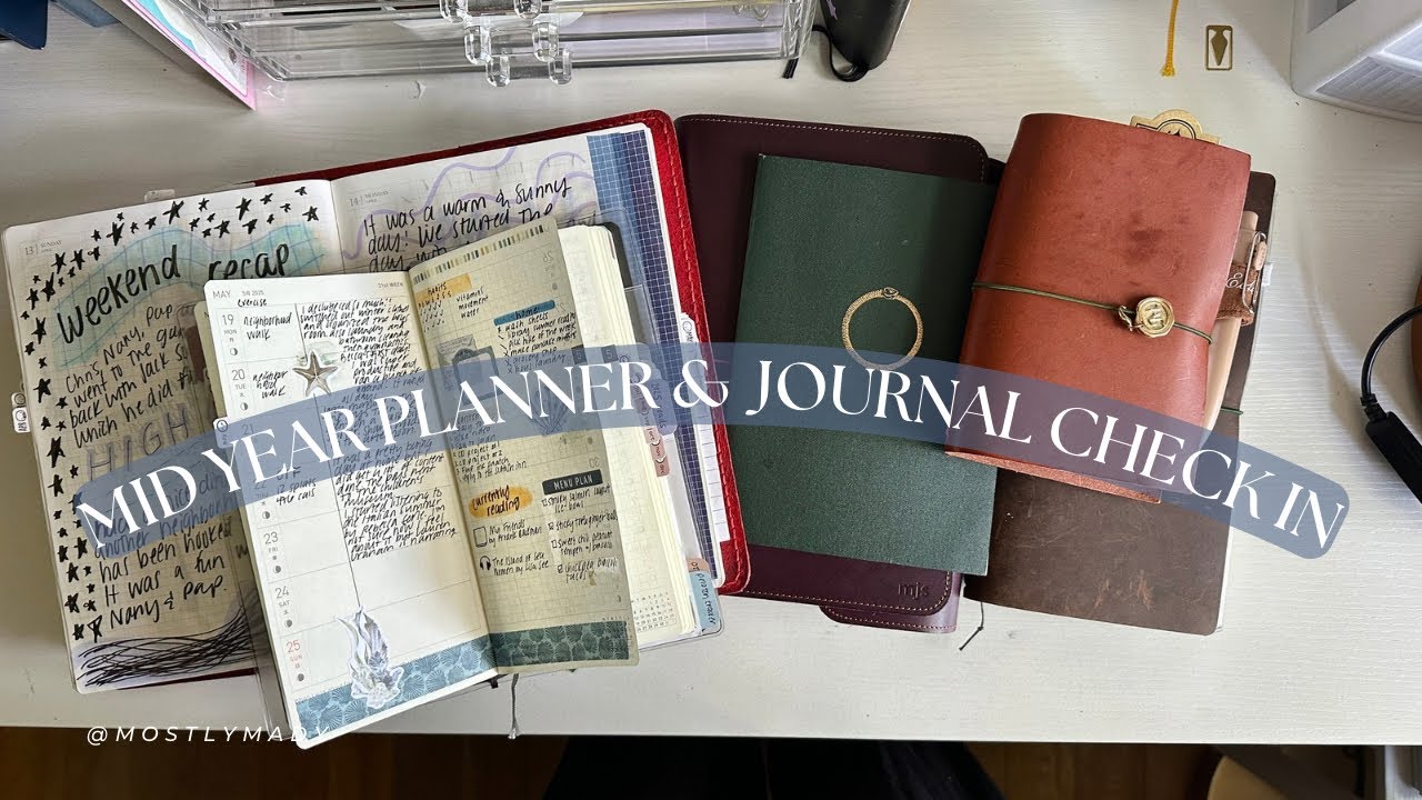 Mid Year Planner & Journal Check In | Everything I&rsquo;ve Tried