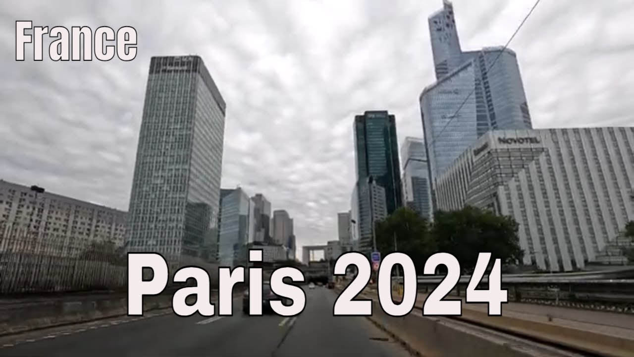 Paris drive 4k - Driving- French region