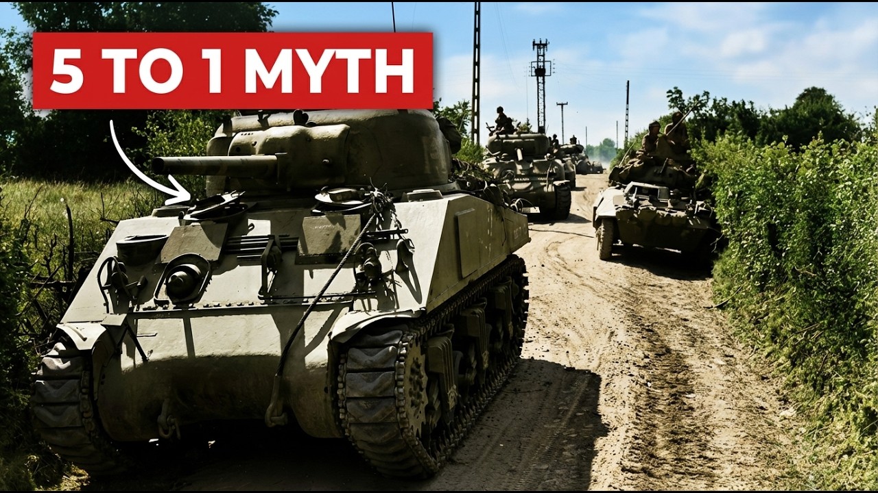 They Said You Need 5 Shermans To Stop 1 Tiger - The Records Say Otherwise