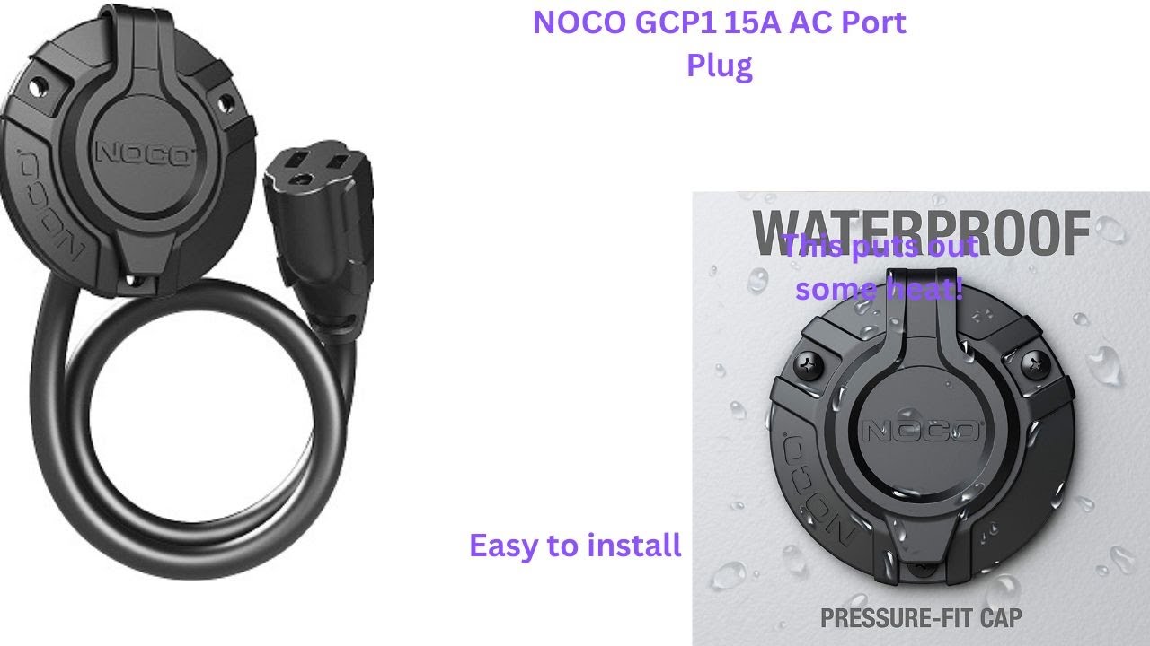 Installing NOCO GCP1 15A AC Port Plug in a 2015 Ford Transit 250