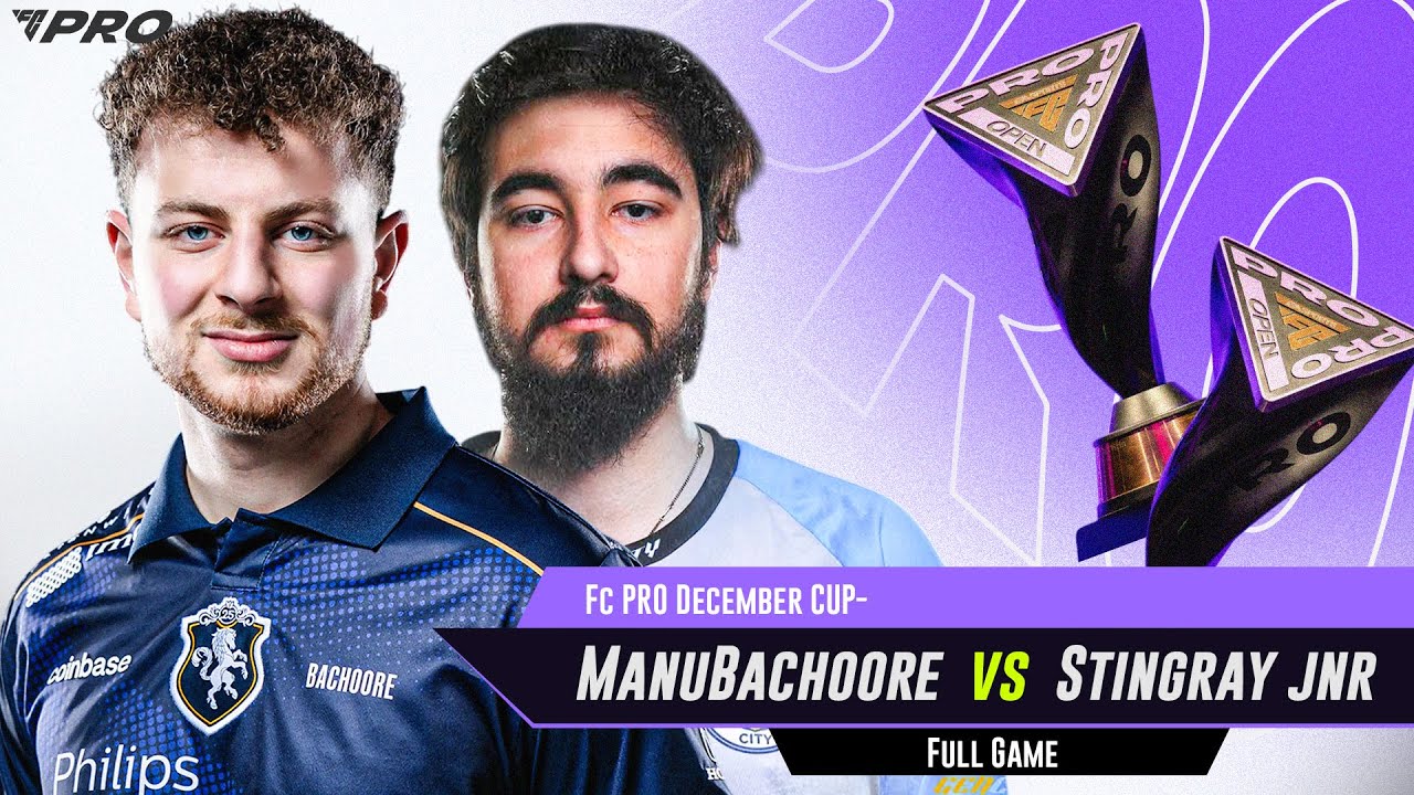 MANU BACHOORE vs STINGRAY JNR IN DECEMBER CUP (DAY 1) INTENSE GAME