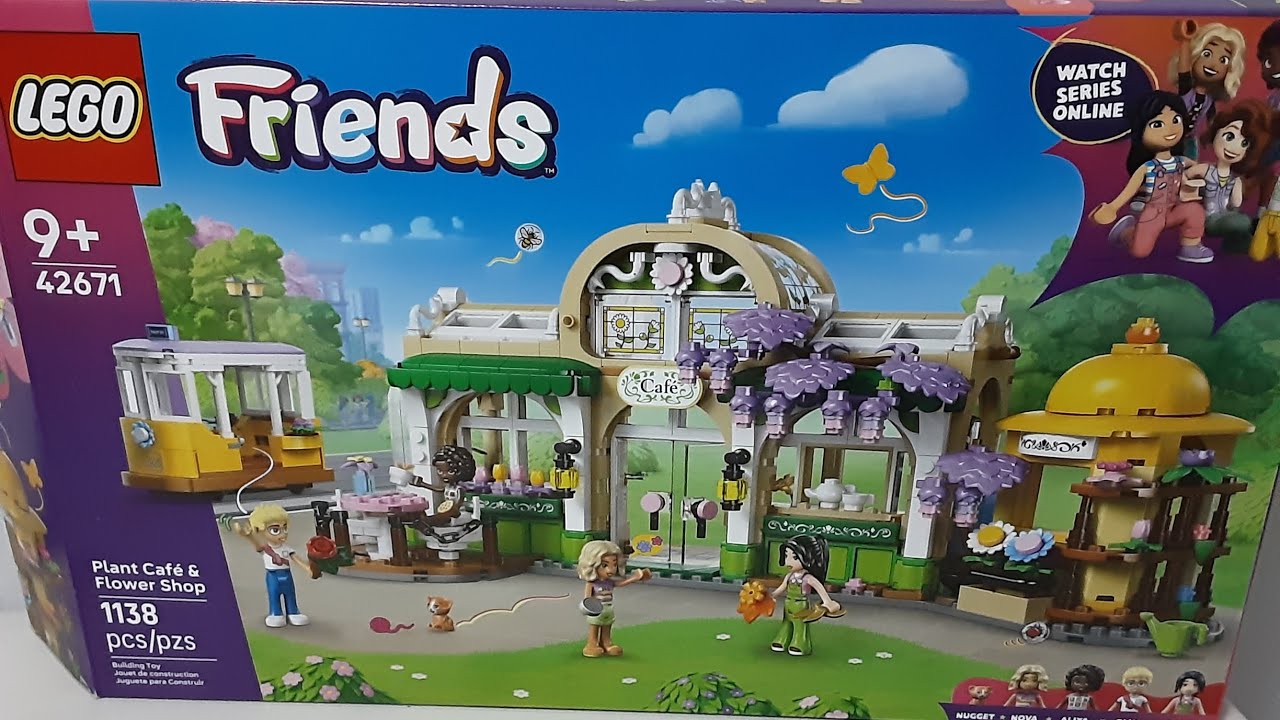 #lego  Friends Plant Cafe & Flower Shop 1138 pcs. 42671 last part.