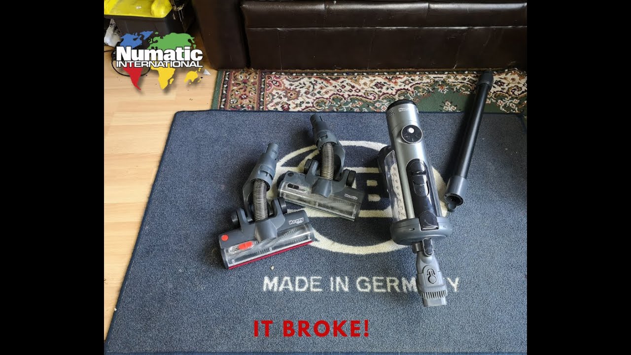 My Numatic Quick NQ100 Broke! New floorhead time... got sent a USED one!