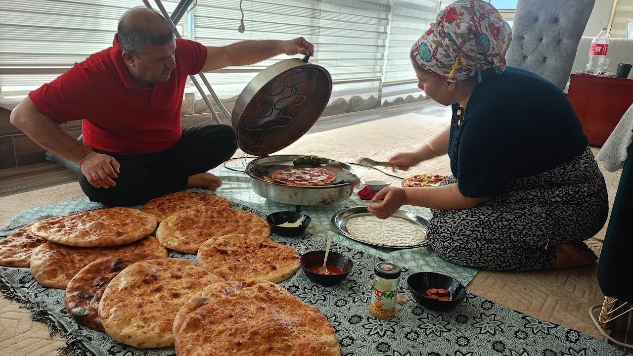 EVDE EKMEK VE PİZZA YAPIMI.