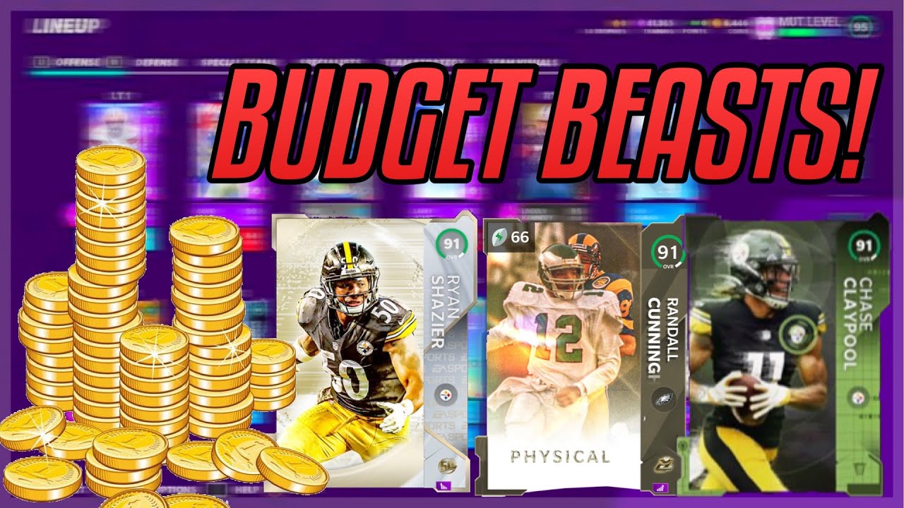 THE BEST BUDGET BEASTS IN MADDEN 21! [Madden21]
