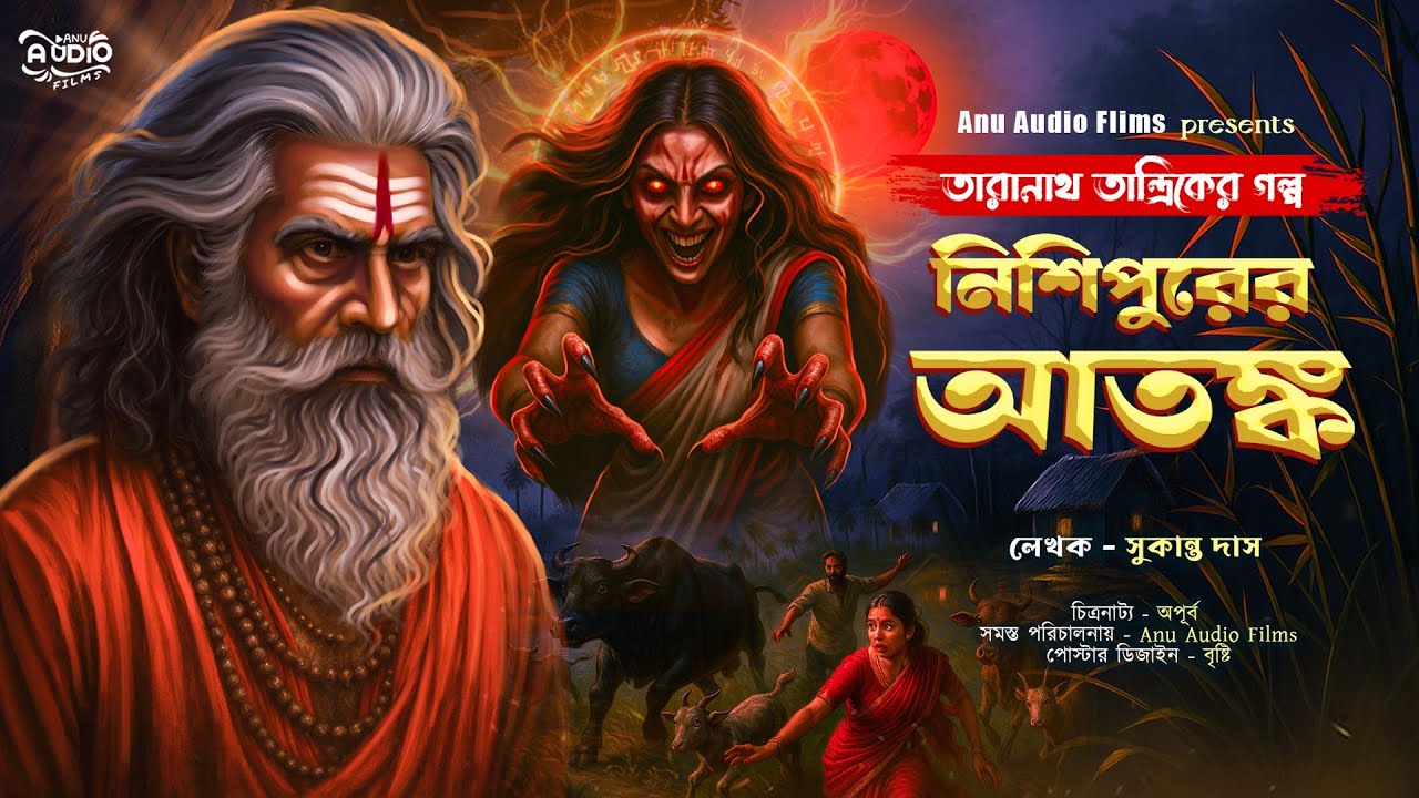 তারানাথ তান্ত্রিকের গল্প-নিশিপুরের আতঙ্ক । TARANATH TANTRIK । Bengali Horror Audio Story