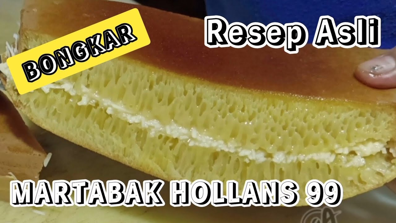 BONGKAR ❗️ Resep Asli Martabak Hollans 99