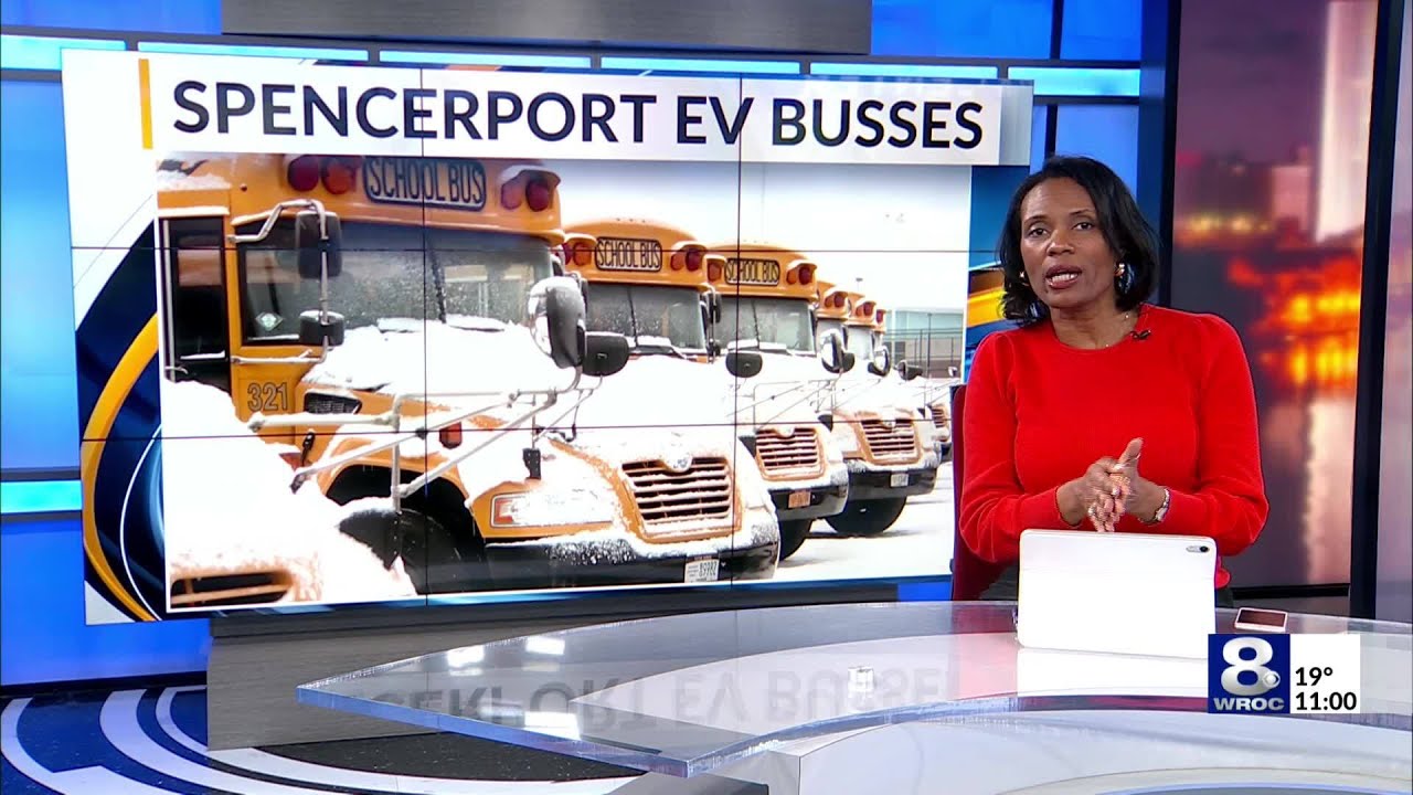 'There isn't a need for this': Spencerport residents reject school district EV bus proposal