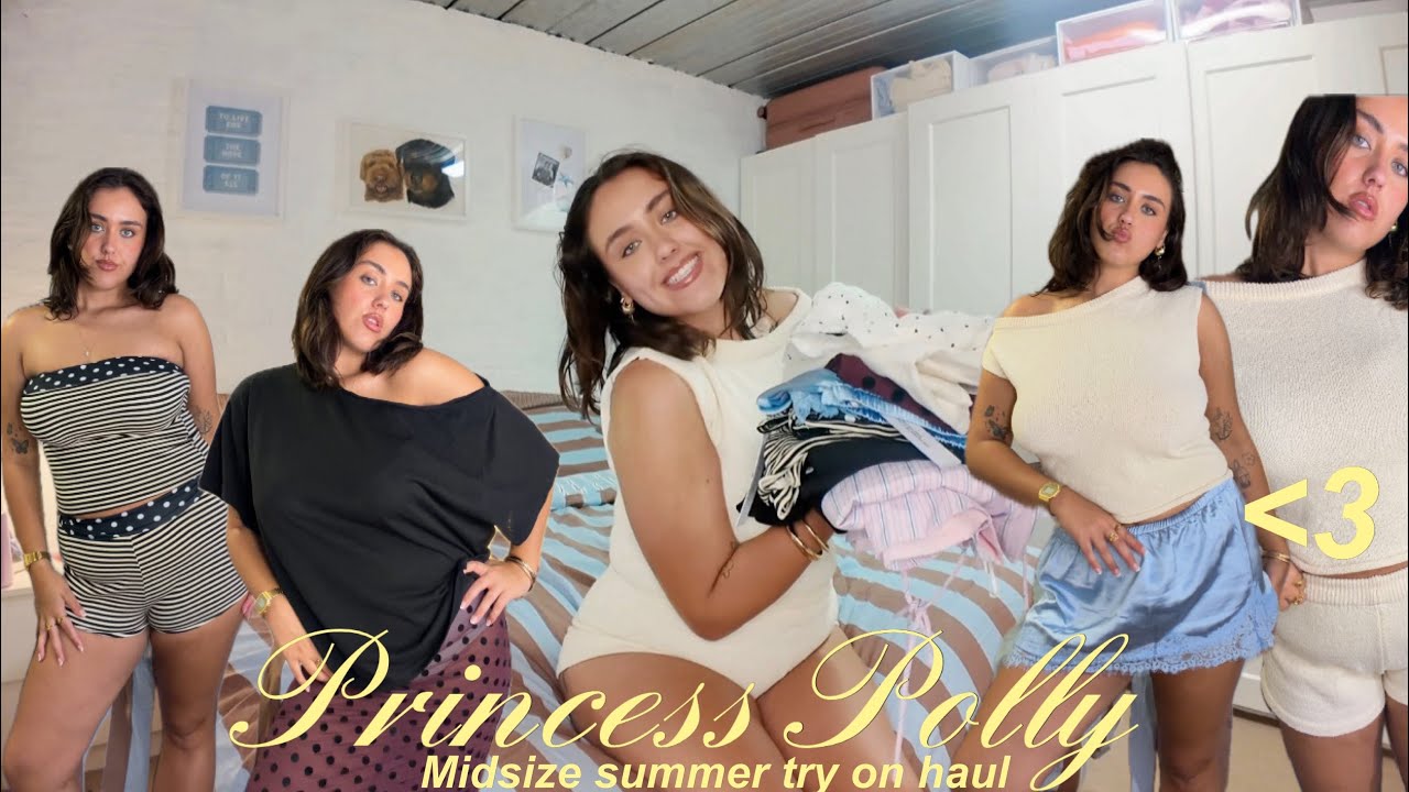 Princess Polly midsize summer try on haul 🫧🩵💌 