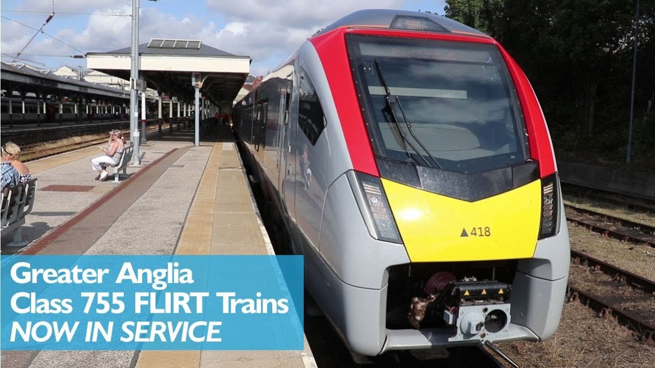 The New 'FLIRT' Class 755 Trains in service
