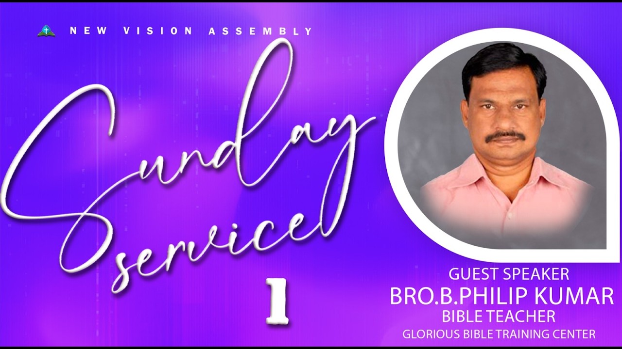 🔴🅻🅸🆅🅴 STREAM /Sunday  1st Service /22.02.2026 /Bro B.Philip Kumar