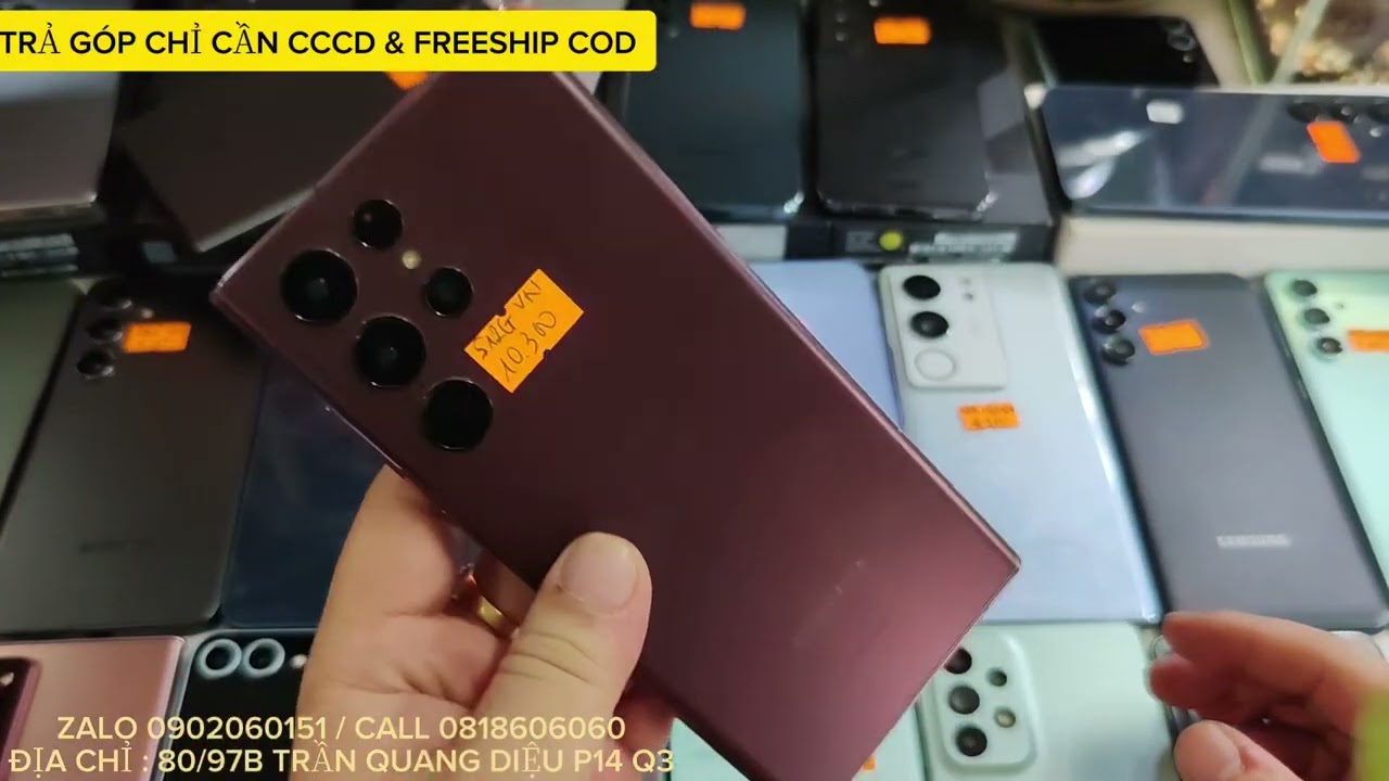 CLIP MỚI 4/3 : VỀ LÔ SSVN : S25U, S24U, S25+, S24+, S23+, S22U, ZFLIP6, LÔ IP ĐỦ MẪU : 15 PM, 14 PM.