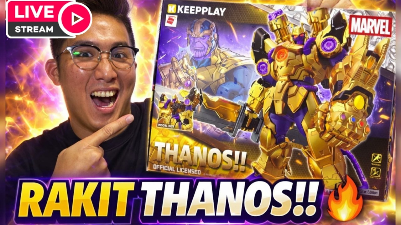 LIVE RAKIT KEEPPLAY MARVEL - THANOS