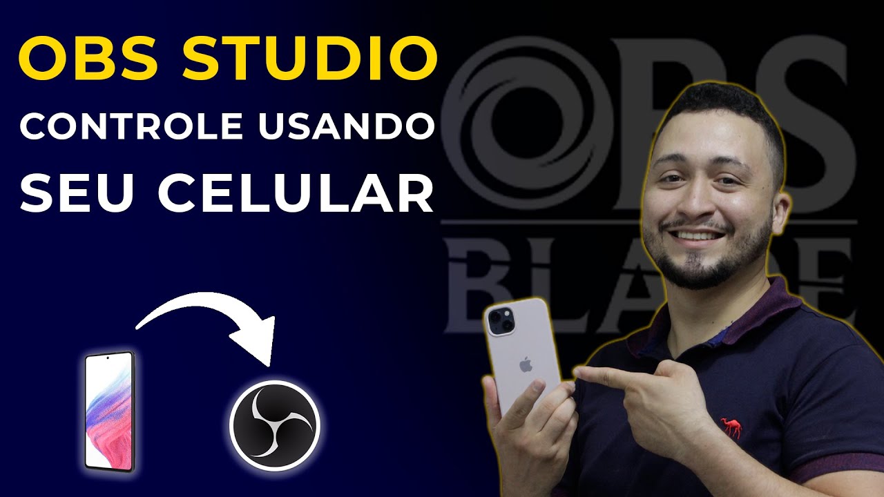 COMO CONTROLAR O OBS STUDIO PELO CELULAR EM MENOS DE 10 MINUTOS | OBS BLADE