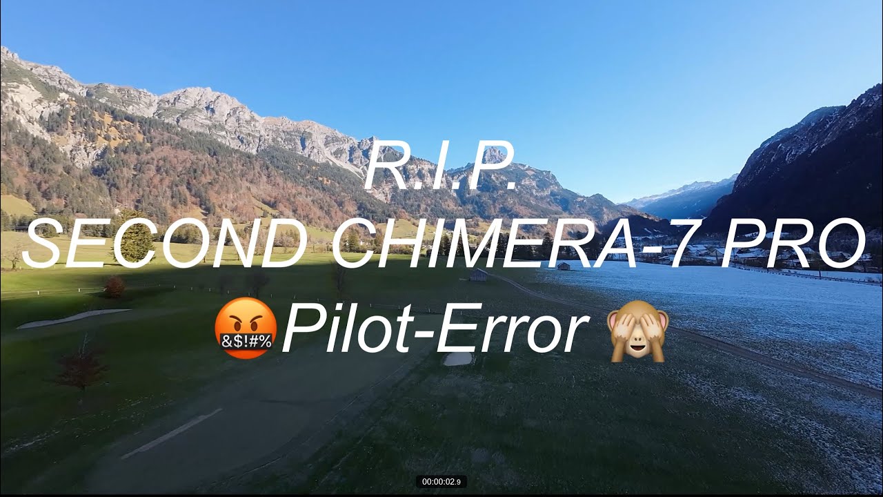 IFlight Chimera 7 PRO… 😇R.I.P 🥲again 🙈