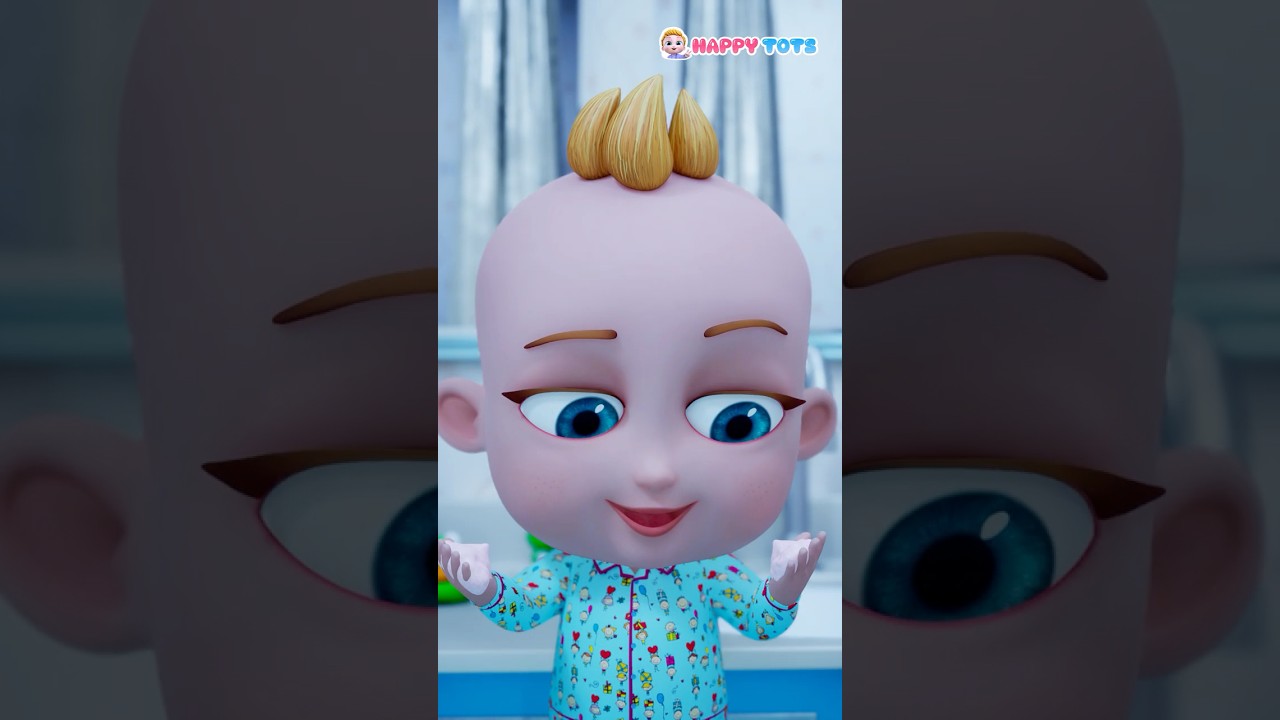 Kids Learn To Wash Face | Good Habits | Nursery Rhymes & Kids Songs | Happy Tots #nurseryrhymes