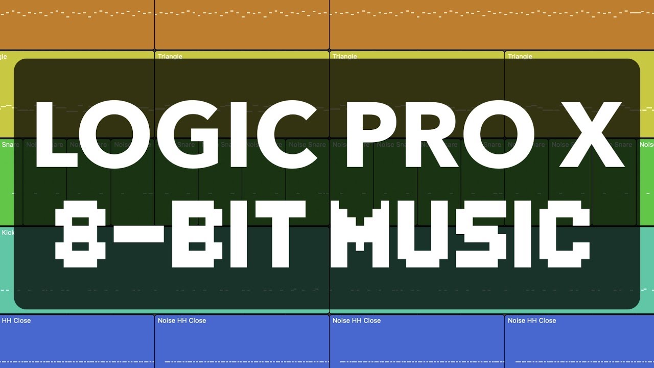 Logic Pro X — 8-БИТНАЯ МУЗЫКА NES