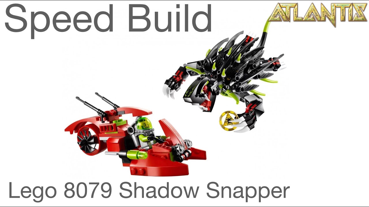 Lego Atlantis 8079 - Shadow Snapper - Speed Build