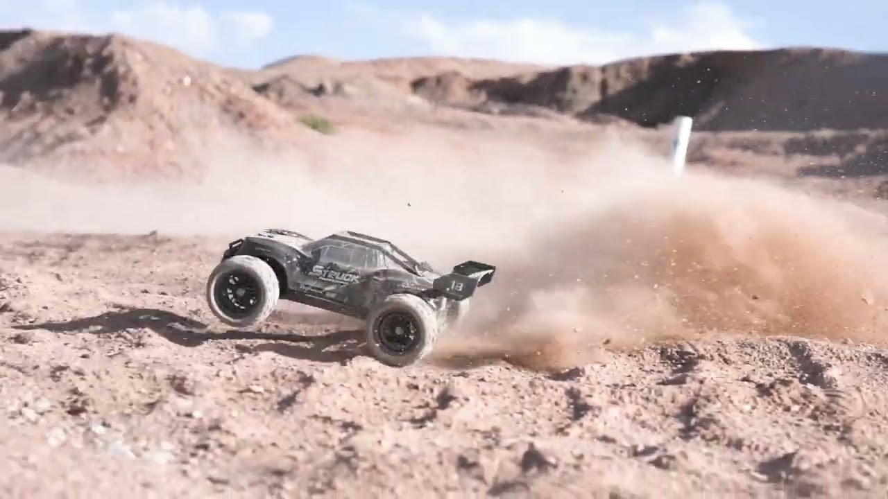 🚗 Splash-proof, off-road, and fast! 😏 Meet your new RC Truck. 🔥HBX 18872