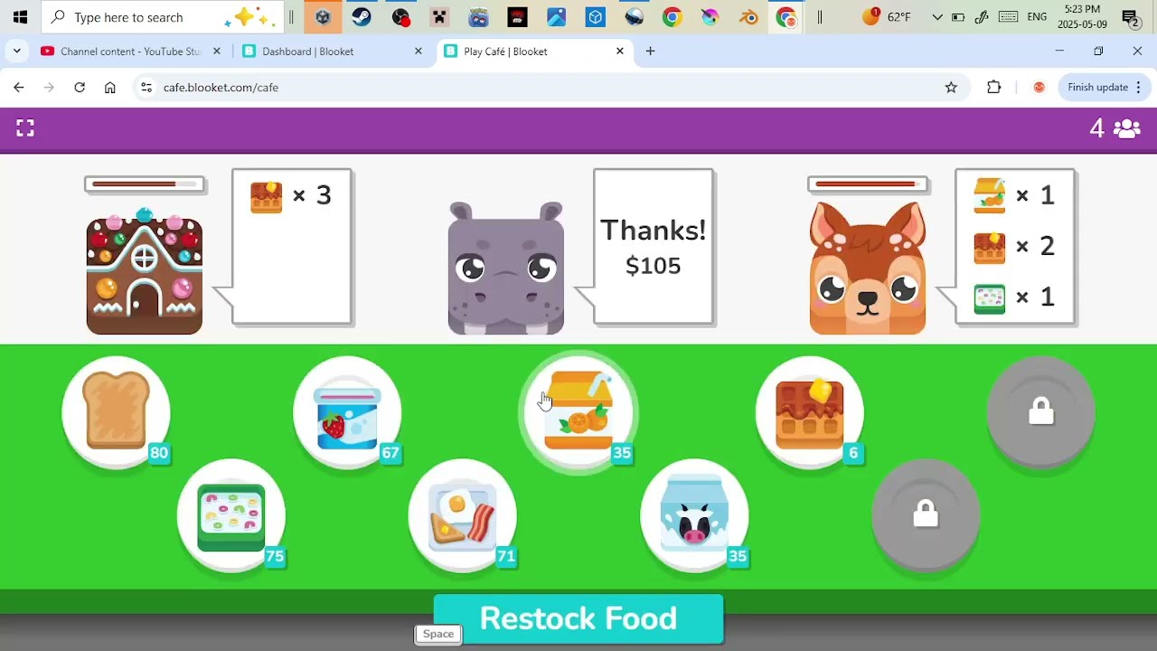 Every Blooket game mode: café