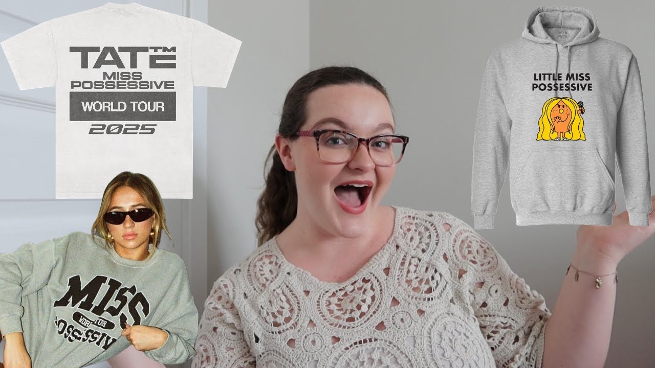 LET'S TALK ABOUT TATE MCRAE'S MISS POSSESSIVE TOUR MERCH..