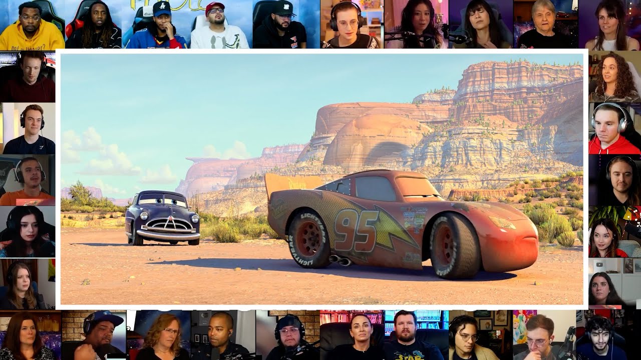 Doc Hudson giving advice to McQueen on Drift | Cars : 2006 | Reaction Mashup