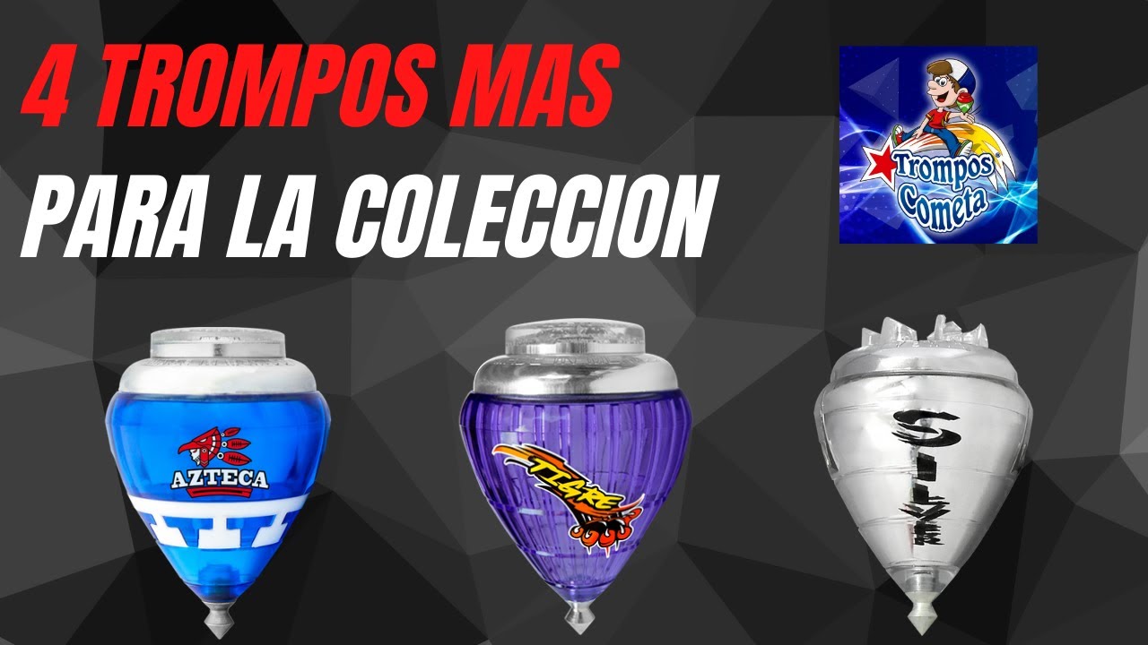 4 TROMPOS mas para la colección ( tigre, silver, cobra y azteca )