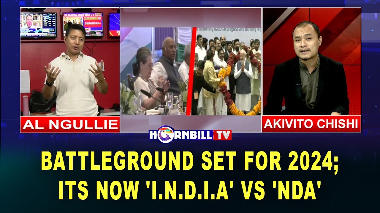 BATTLEGROUND SET FOR 2024; ITS NOW 'I.N.D.I.A' VS 'NDA'