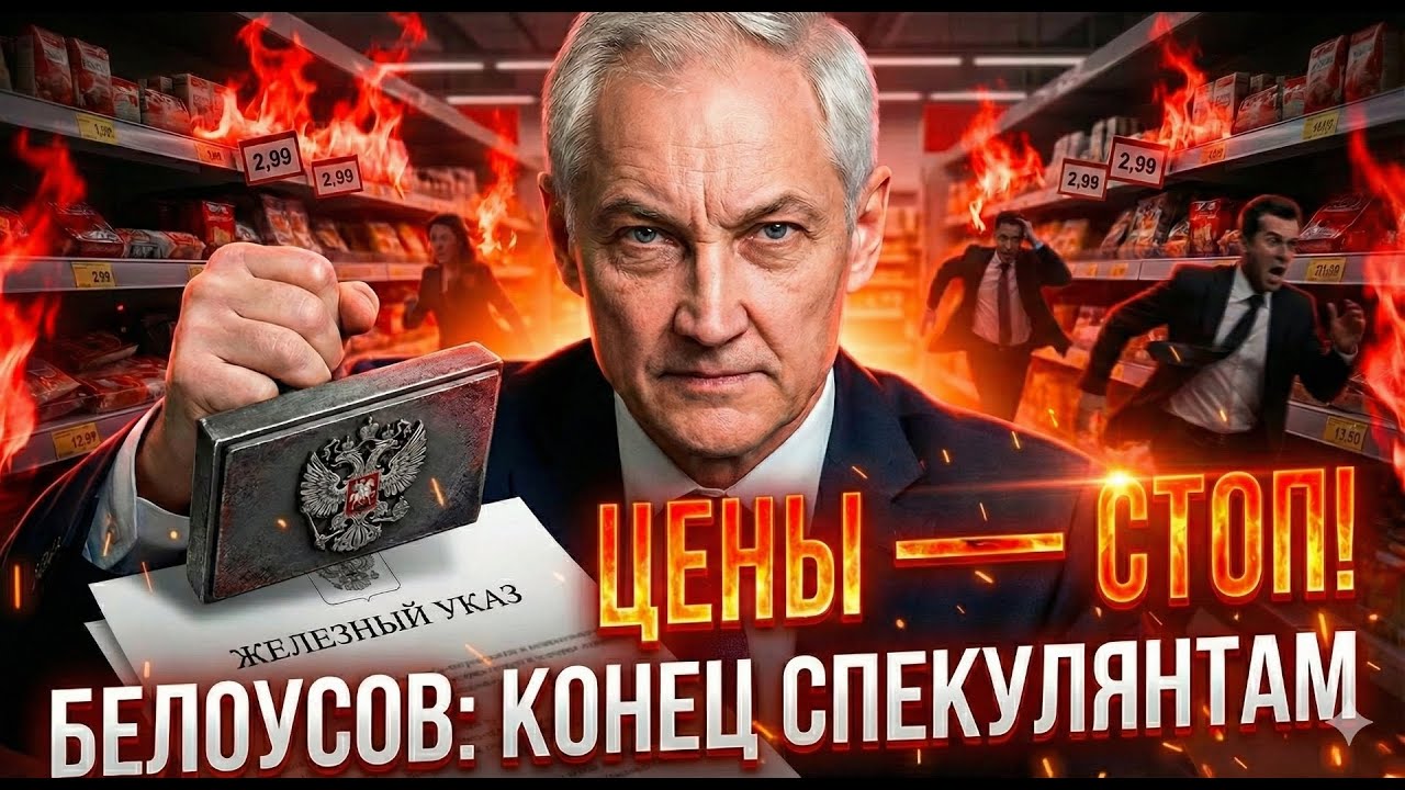 СРОЧНО! ЦЕНЫ ЗАМОРОЖЕНЫ НАВСЕГДА. Белоусов подписал указ