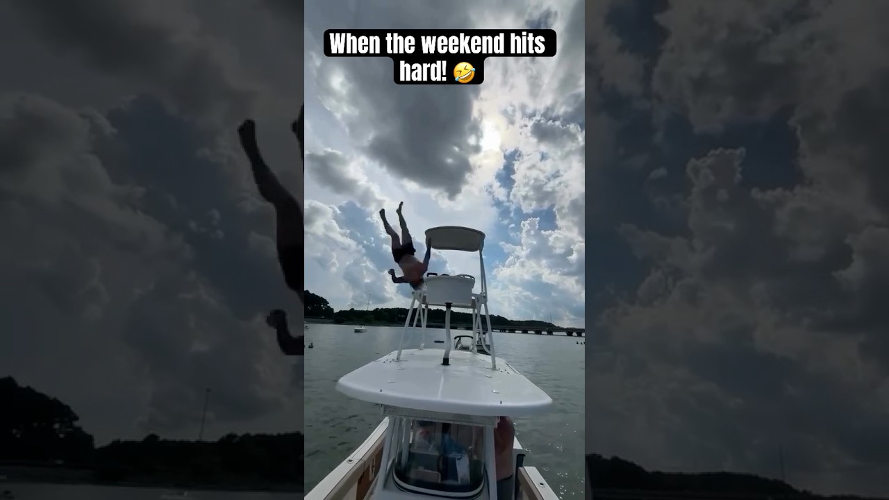 When the weekend catches up with you! 🤣 