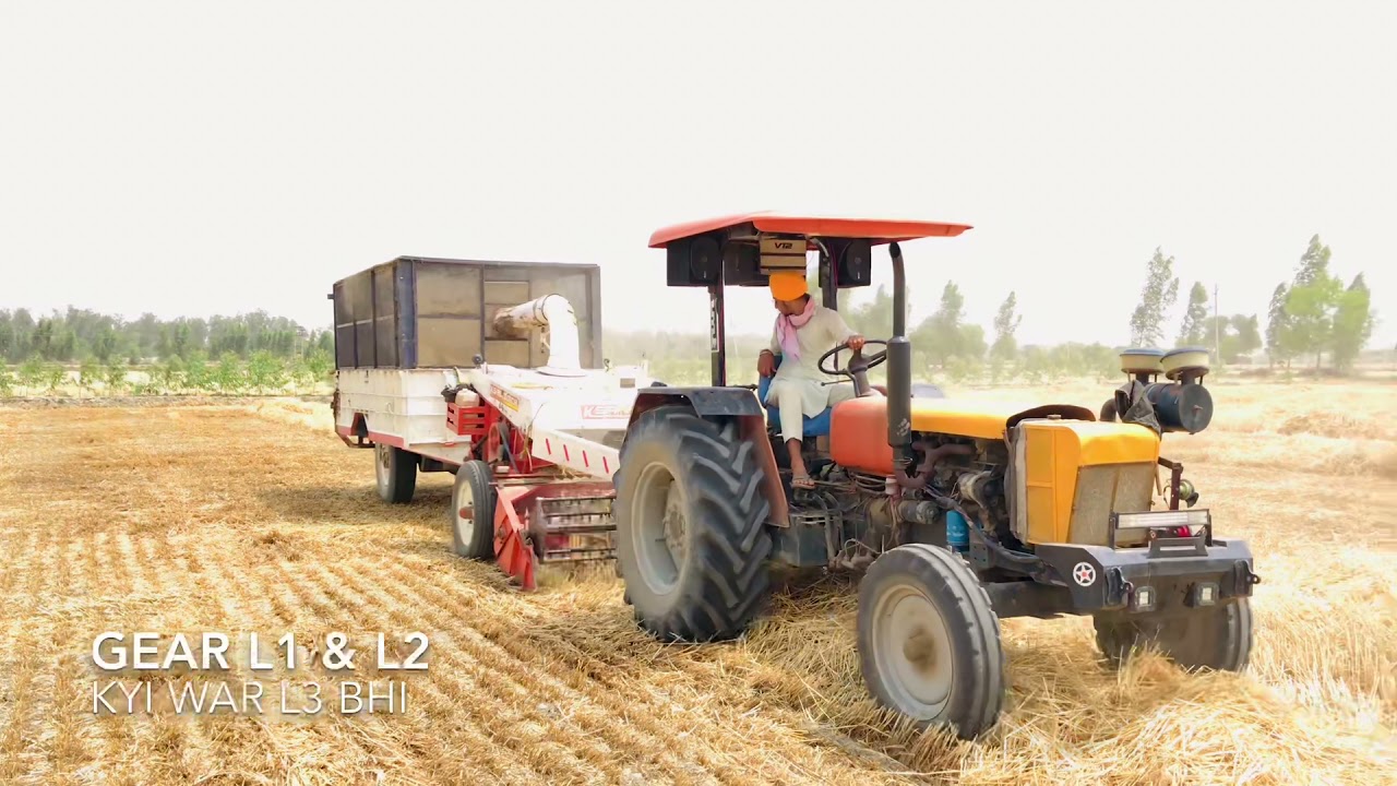 HMT 6522 WITH STRAW REAPER | 1600 RPM