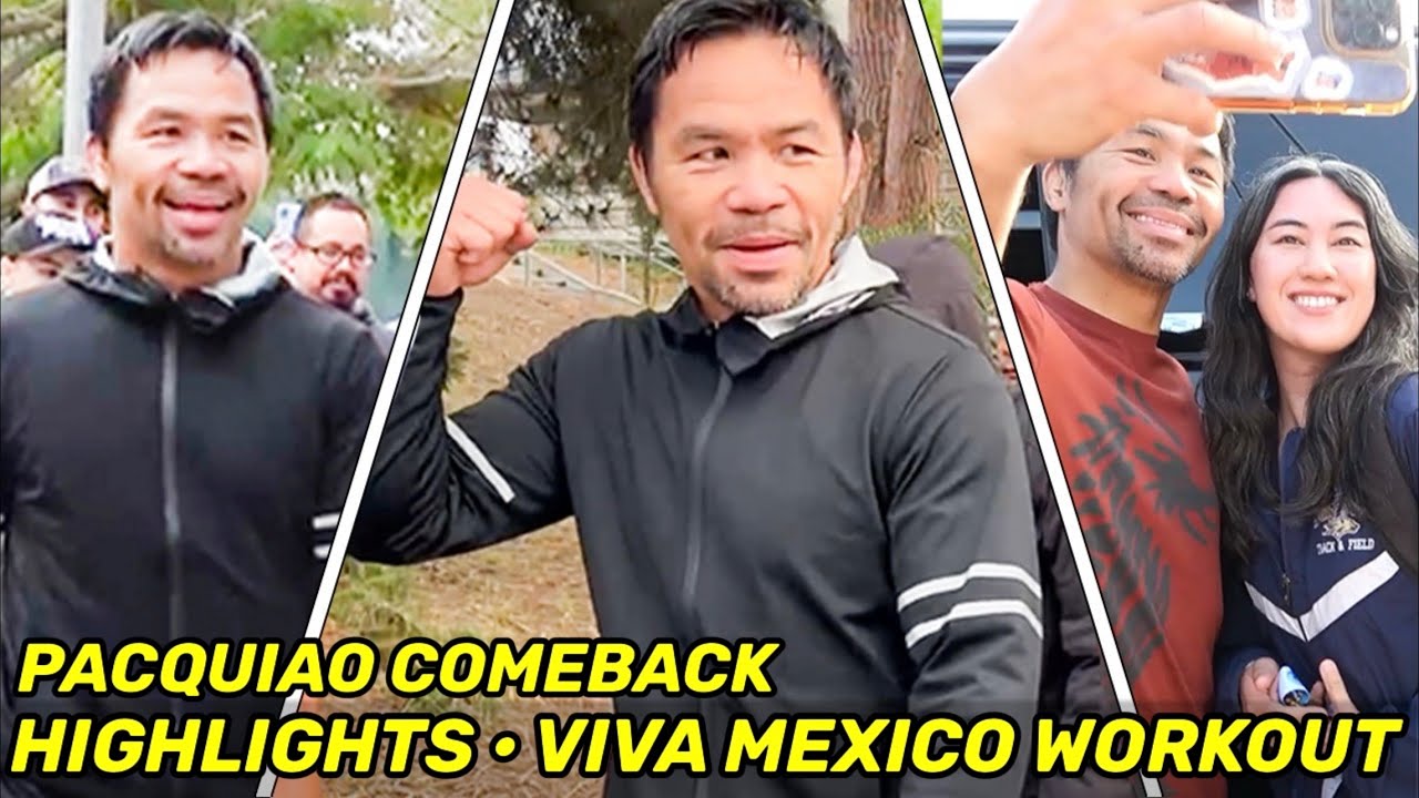 ГЛАВНЫЕ МОМЕНТЫ | ВОЗВРАЩЕНИЕ Мэнни Пакьяо, ДЕНЬ 41 • ТРЕНИРОВКА VIVA MEXICO, ЗВЕЗДНЫЙ БАННЕР, ВР...