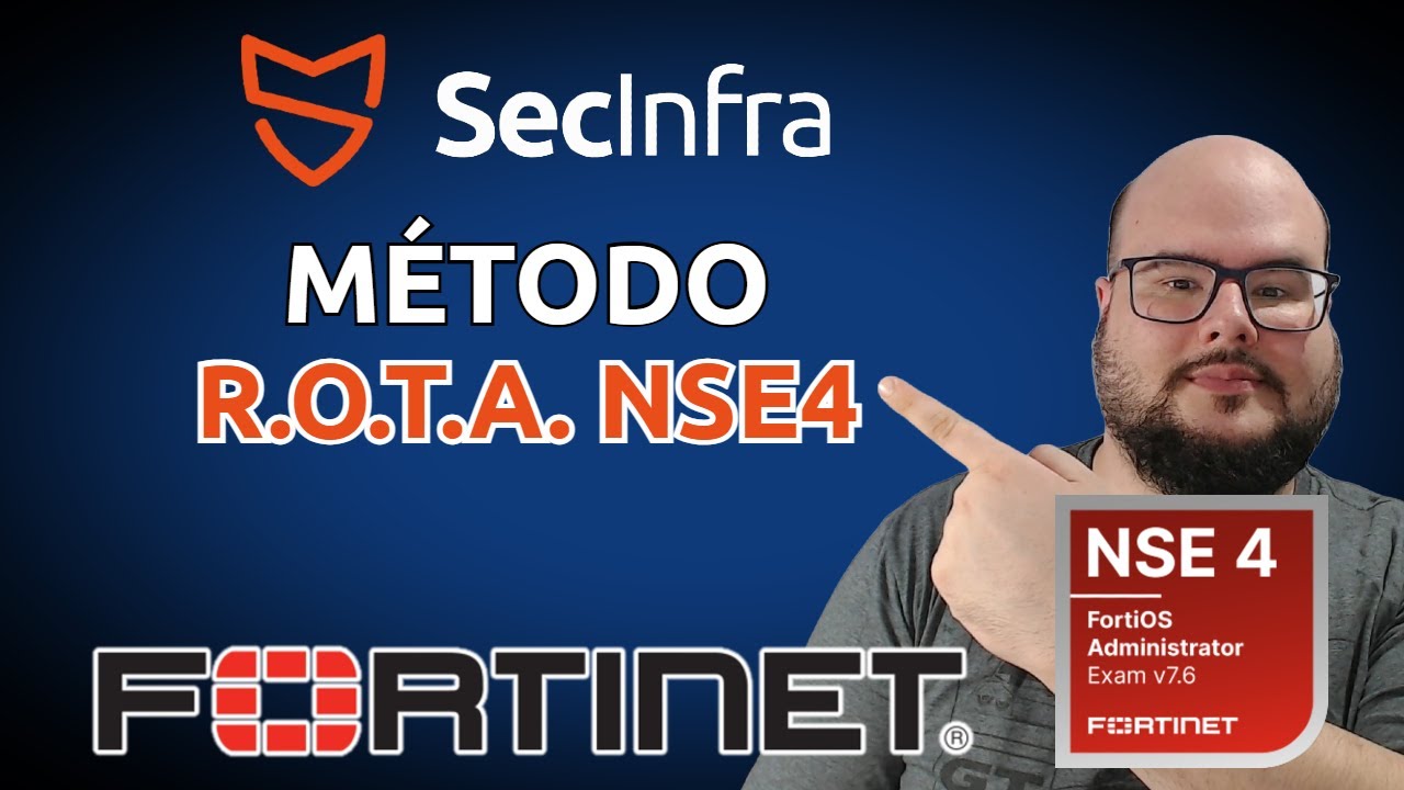 Conheça o Método R.OT.A. NSE4 - Treinamento para a certificação Fortinet NSE4 do SecInfra!