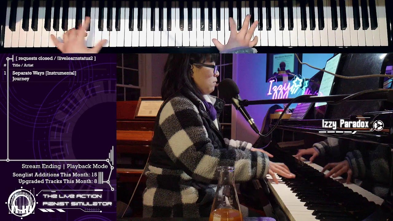 [live action pianist simulator] • what if a pianist was a game • !howtoplay