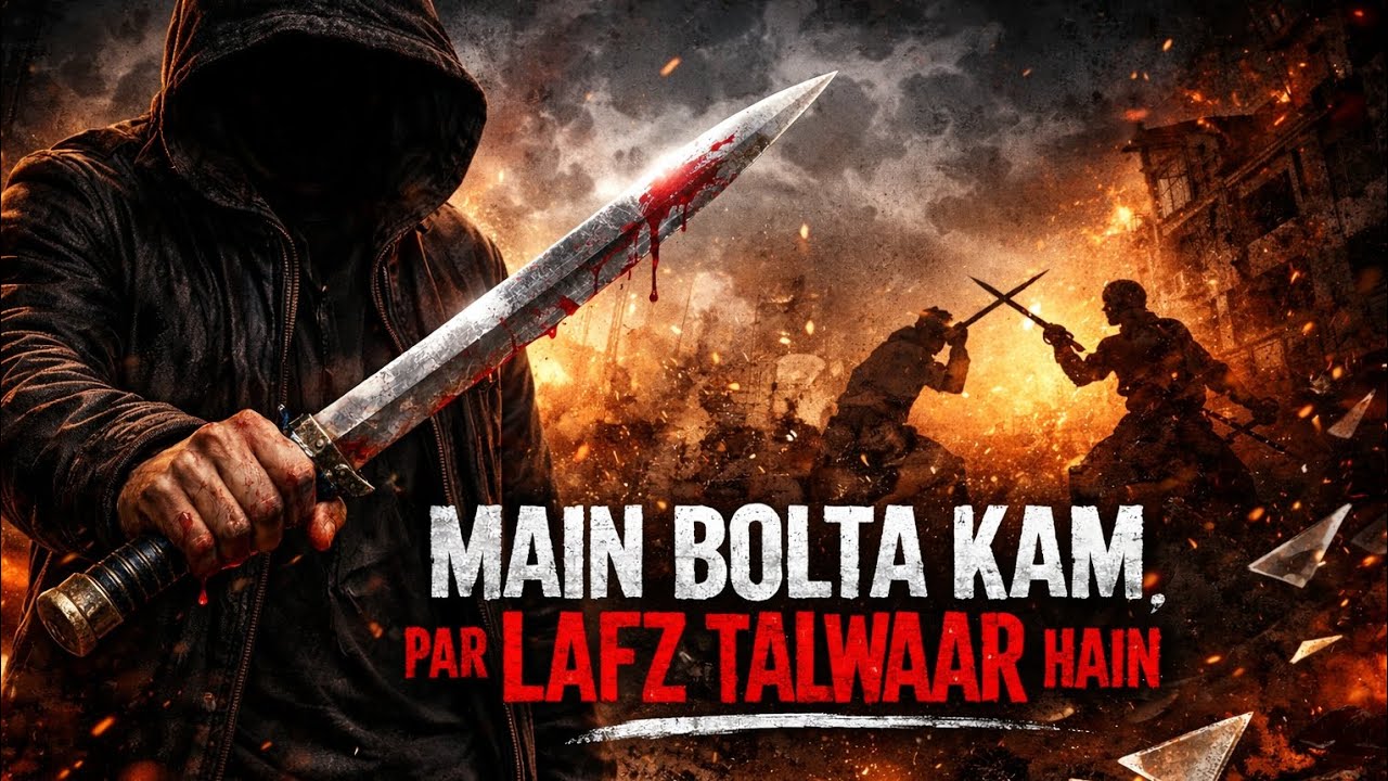Lafz Talwaar Hain, Samajh Gaye Na? ⚔️ #UndergroundRap #IndianHipHop #AttitudeRap 