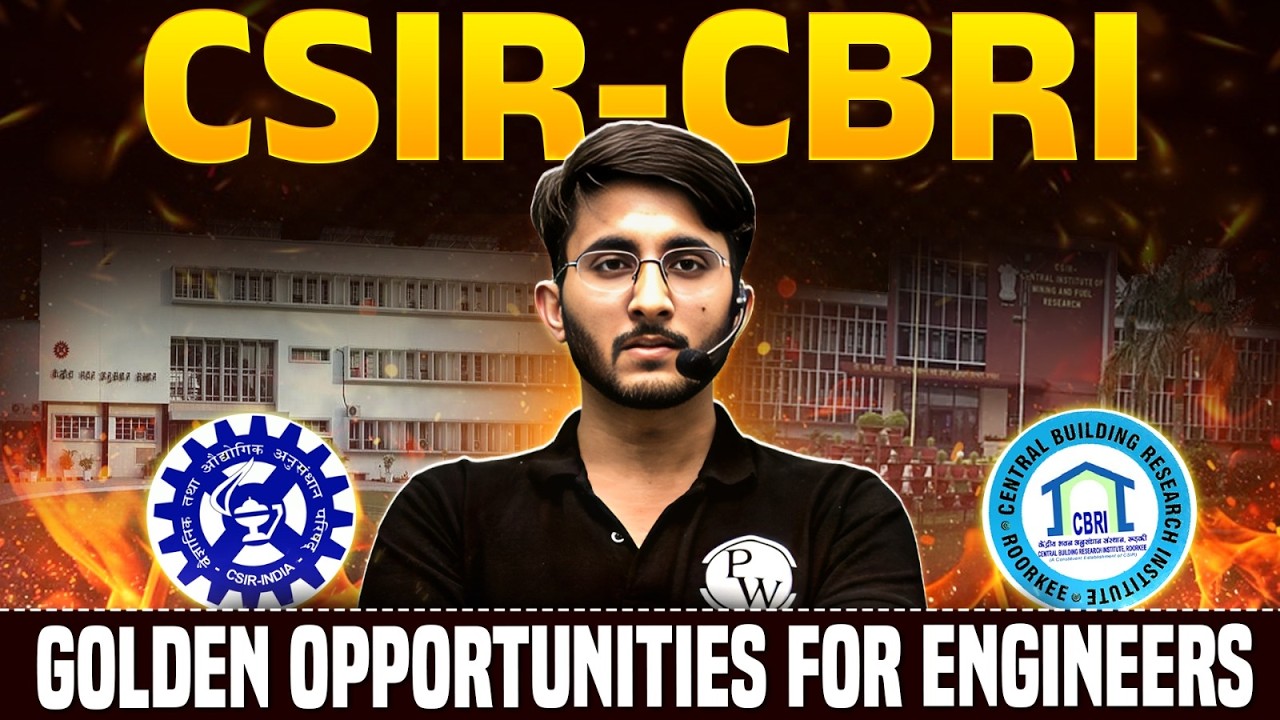 CSIR CBRI Vacancy 2026 | Government OF India | Golden Opportunities For Engineers