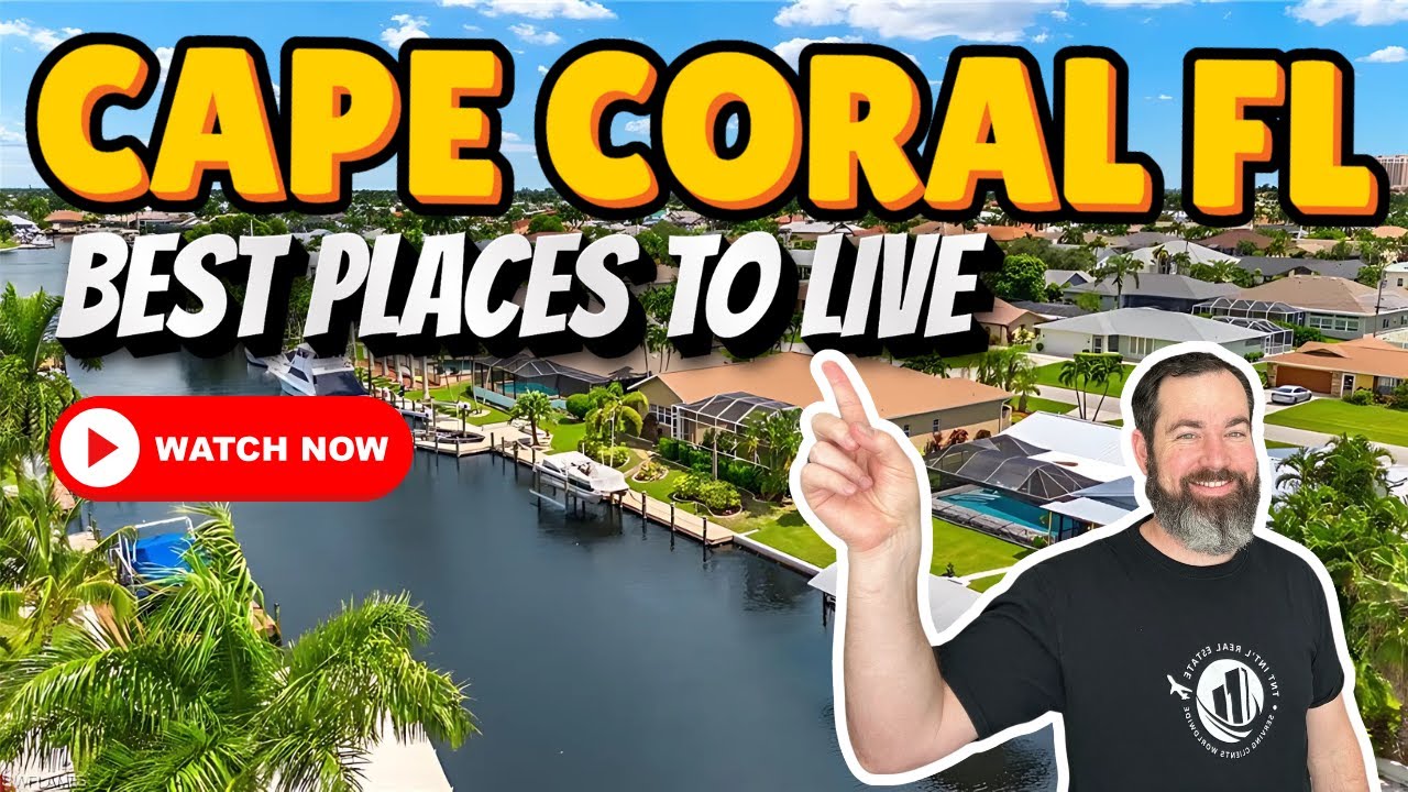 3 Best Place to Live in Cape Coral Florida // Gulf Access Neighborhoods in Cape Coral FL