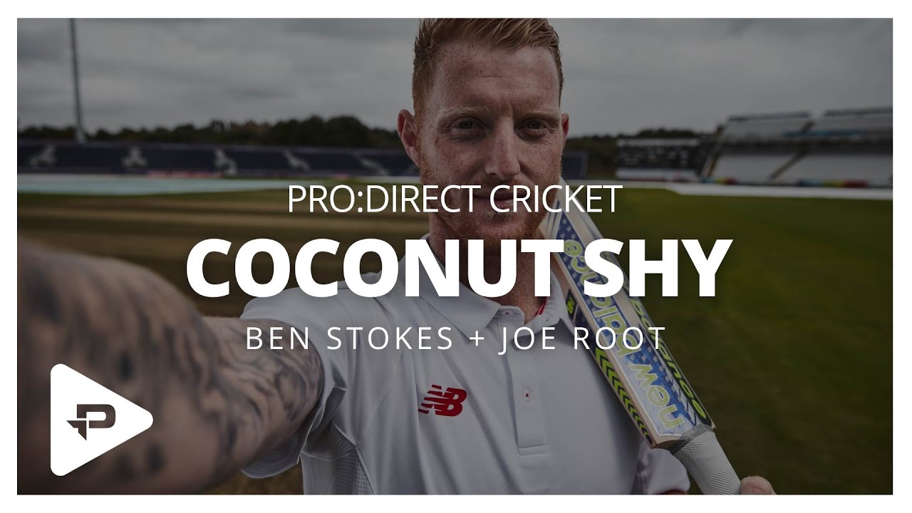 Ben Stokes and Joe Root: Coconut Shy Challenge