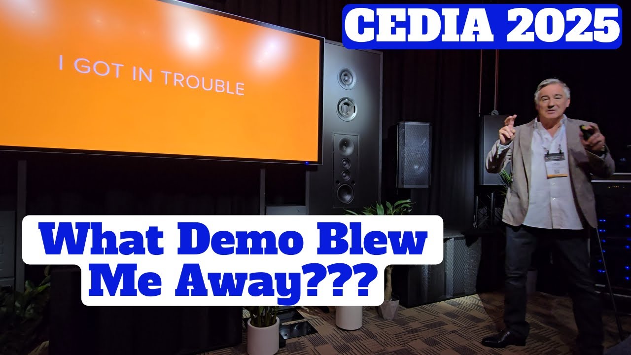 🏆 Was This The Best Sounding Room at CEDIA 2025? Theory Audio Design!