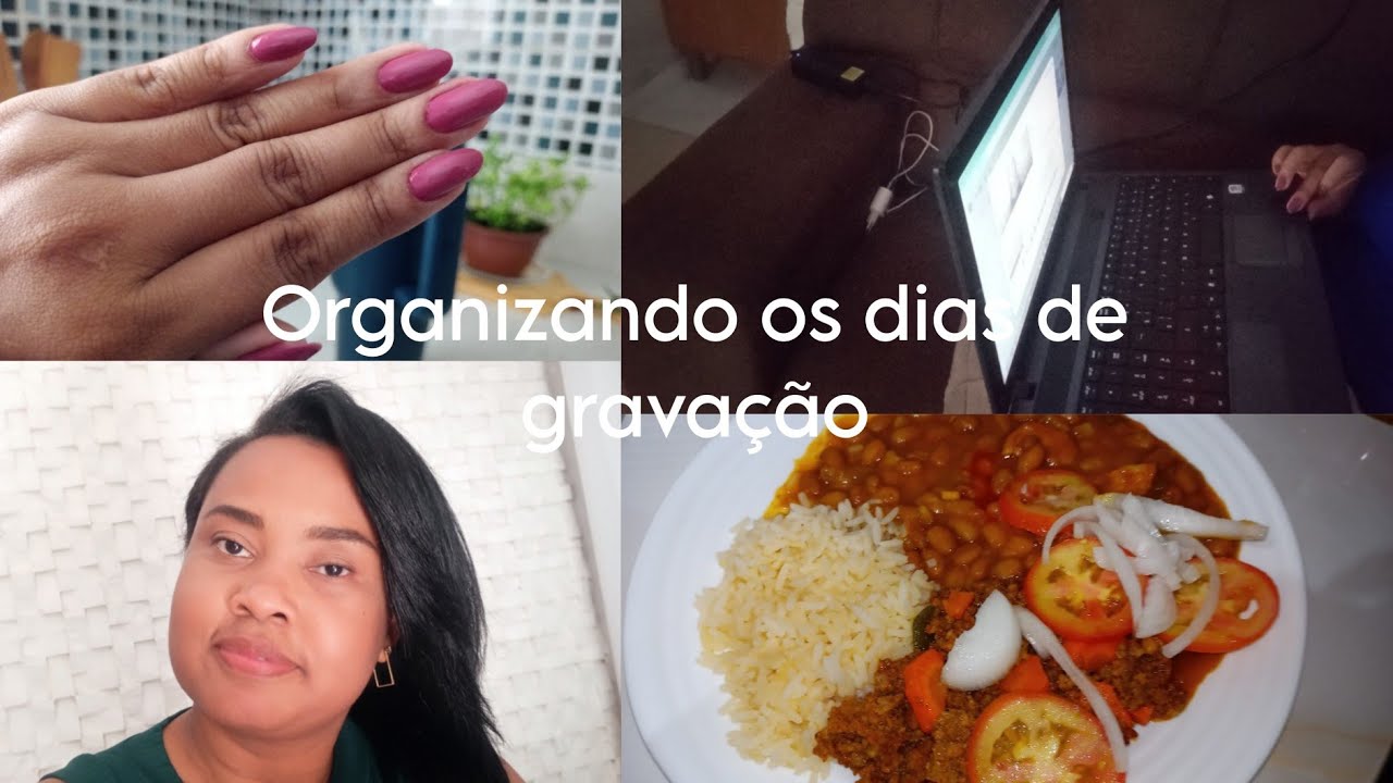 VLOG/ COMO SÃO OS DIAS DE GRAVAÇÃO/ PREPARAÇÃO/ ORGANIZAÇÃO 