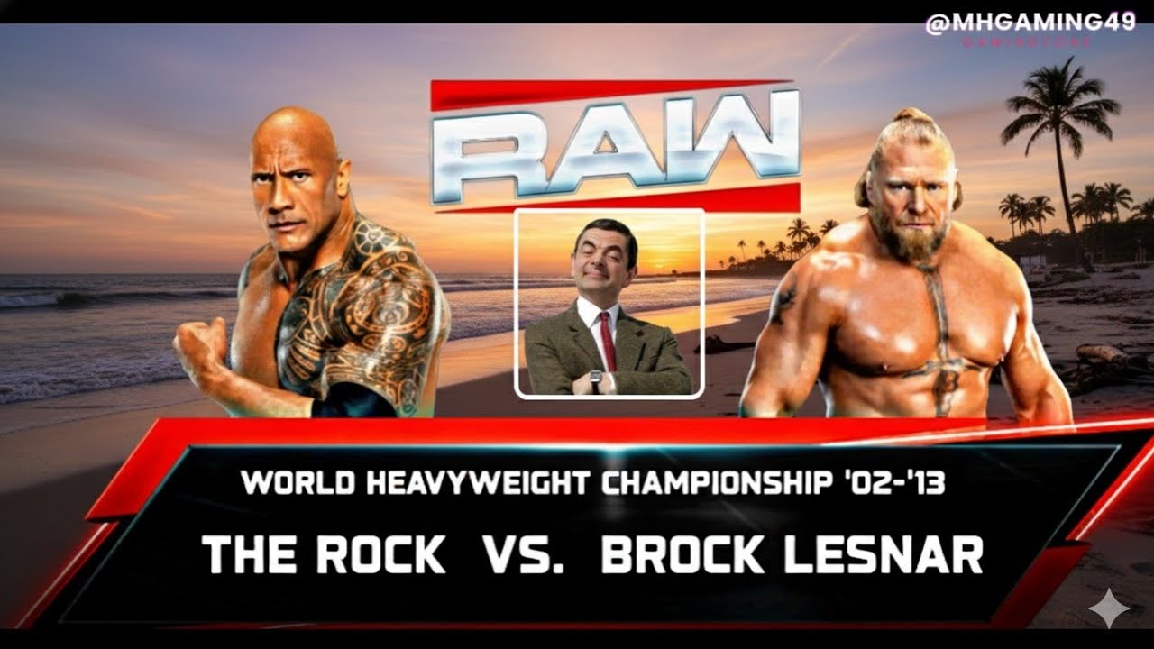 FULL MATCH -THE ROCK VS. BROCK LESNAR | World Heavyweight Championship '02-'13 Match!