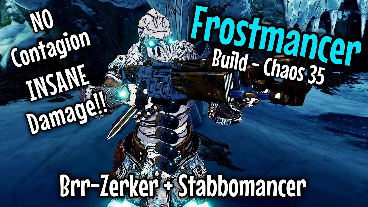 Frostmancer | Brr-Zerker Stabbomancer Gun Build - Tiny Tina's Wonderlands