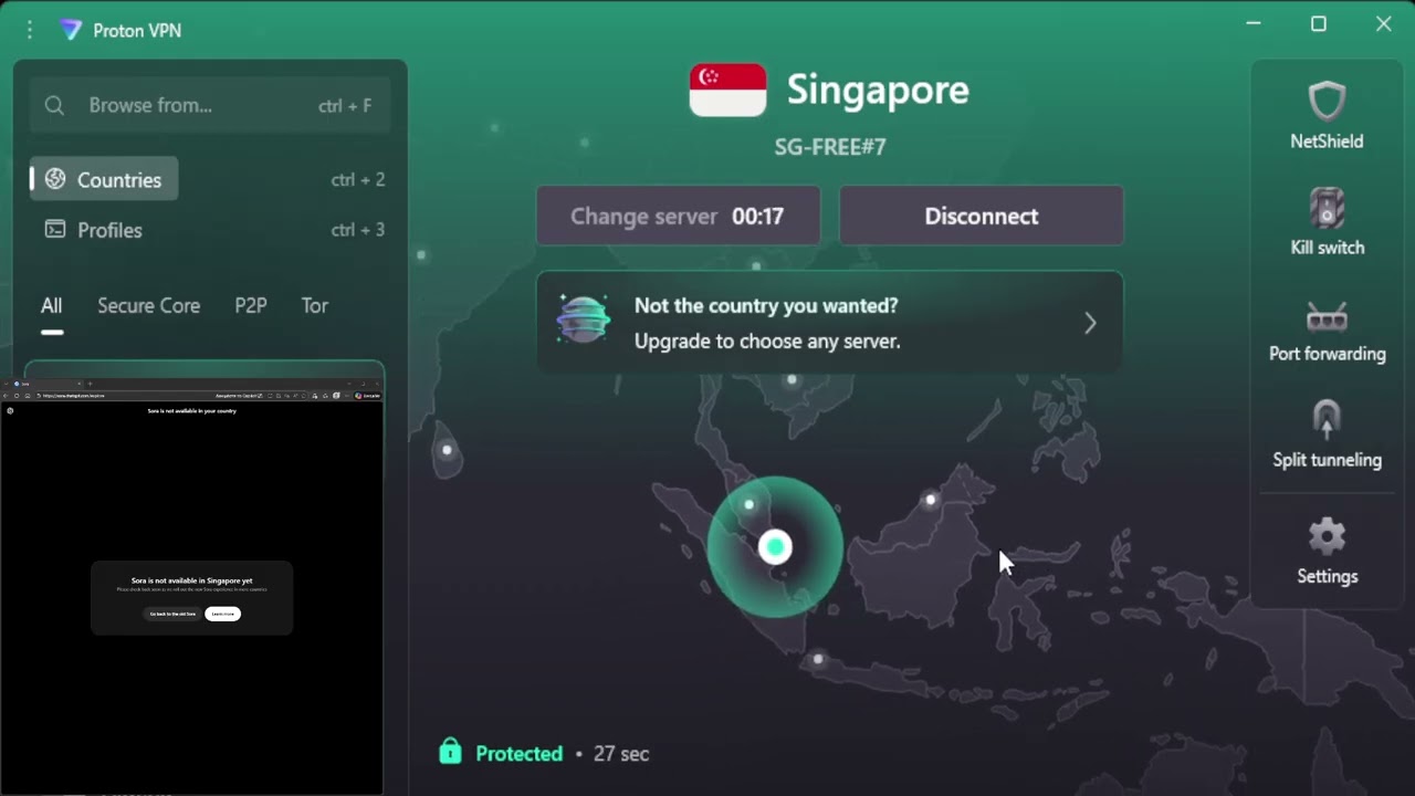 how to access sora 2 if it isnt available on your country with one click. (NOT SPONSORED)