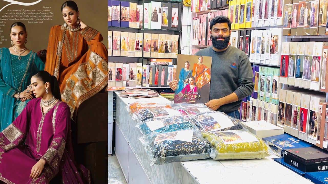 CHARIZMA SIGNORA LUXURY VELVET COLLECTION 25|LIMITED EDITION | UNSTICHTED DESIGNER VELVET COLLECTION