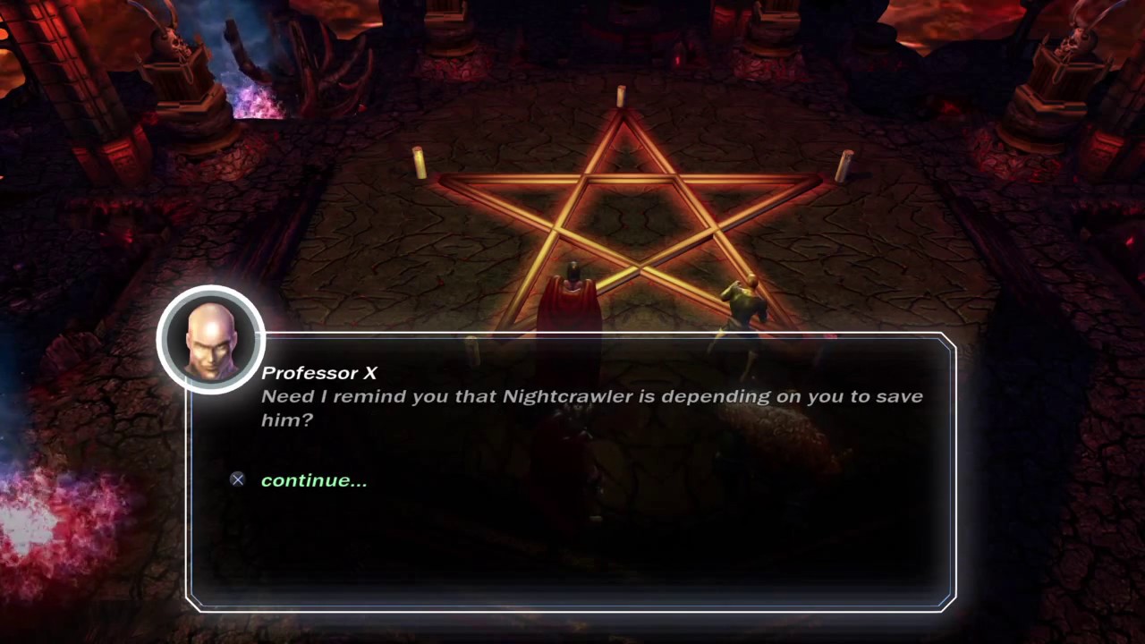 Marvel Ultimate Alliance: Secret Dialogue between Magneto and Xavier
