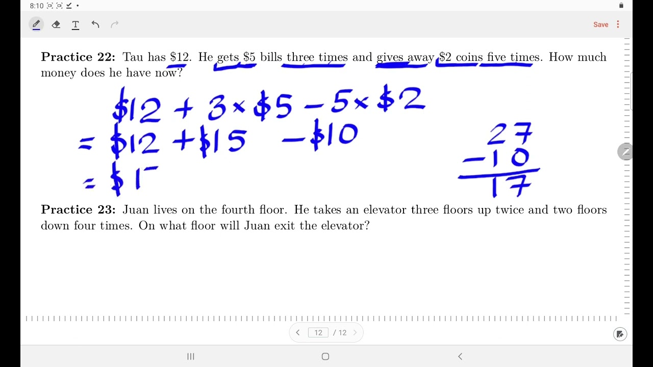1.2 Integers (Multiplication and Division) - Part 2