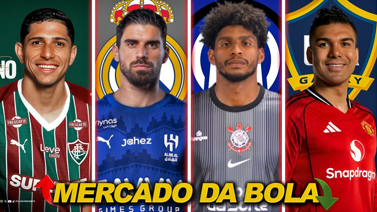 Flu anuncia Savarino, Real Madrid quer Rúben Neves, Hugo Souza na mira da Inter E+ | MERCADO DA BOLA