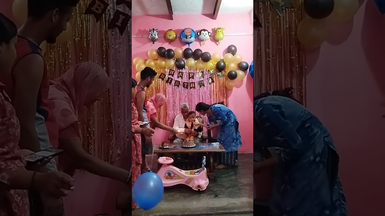 Mere bhanje ka birthday party🎂🎉🎈.. #birthday #celebration 