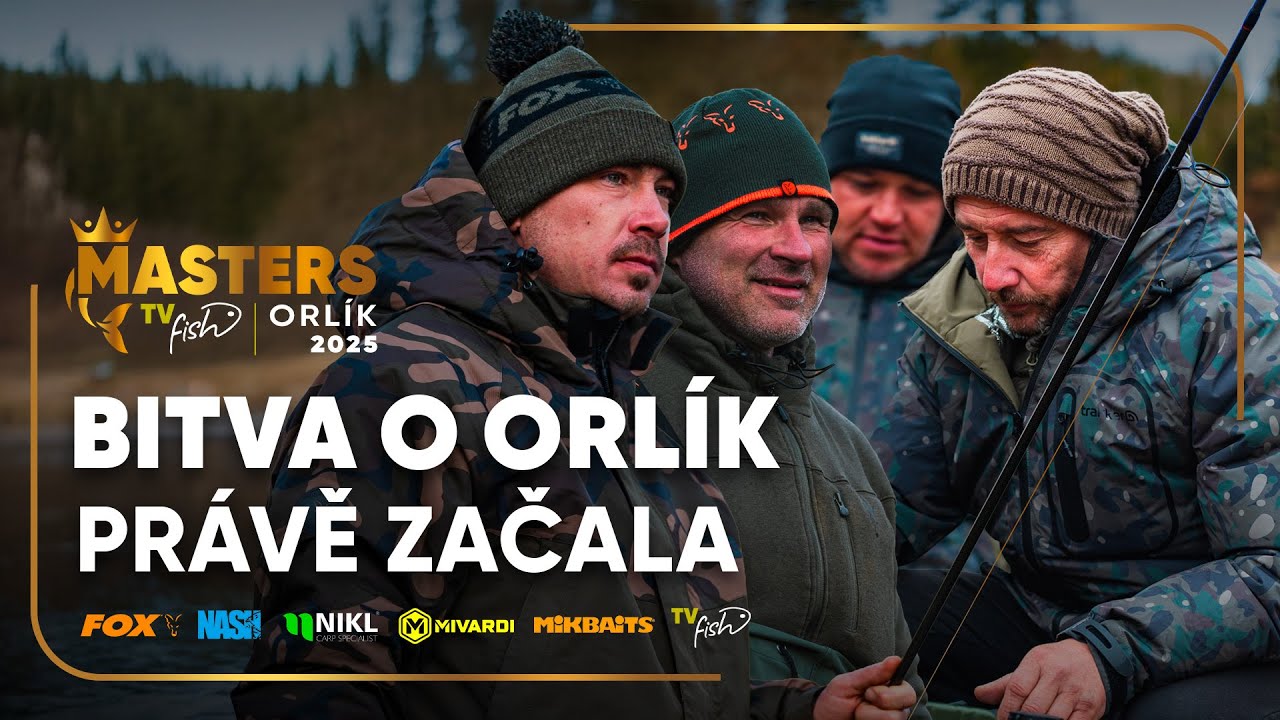 🏆 Bitva o Orlík ZAČÍNÁ! Kdo si vybere nejlepší místo? | TV Fish Masters